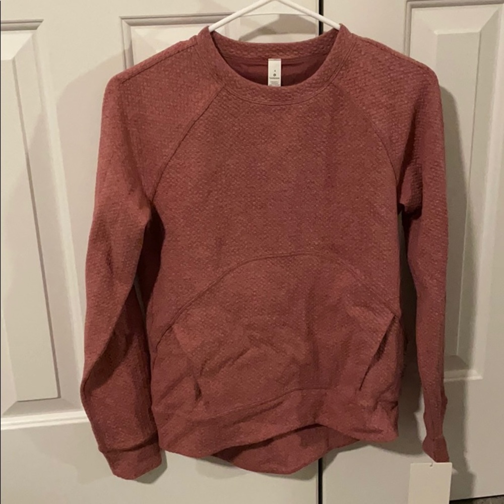 Sweatshirt with no hood